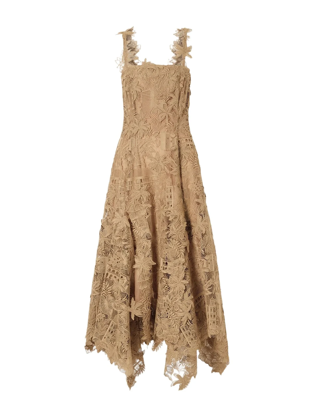 Guipure-lace Midi Dress Guipure-lace Midi Dress
