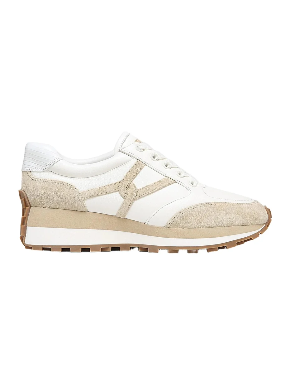 Veronica Beard Women's Valentina Oxford-Inspired Suede-Canvas Low-Top Sneakers