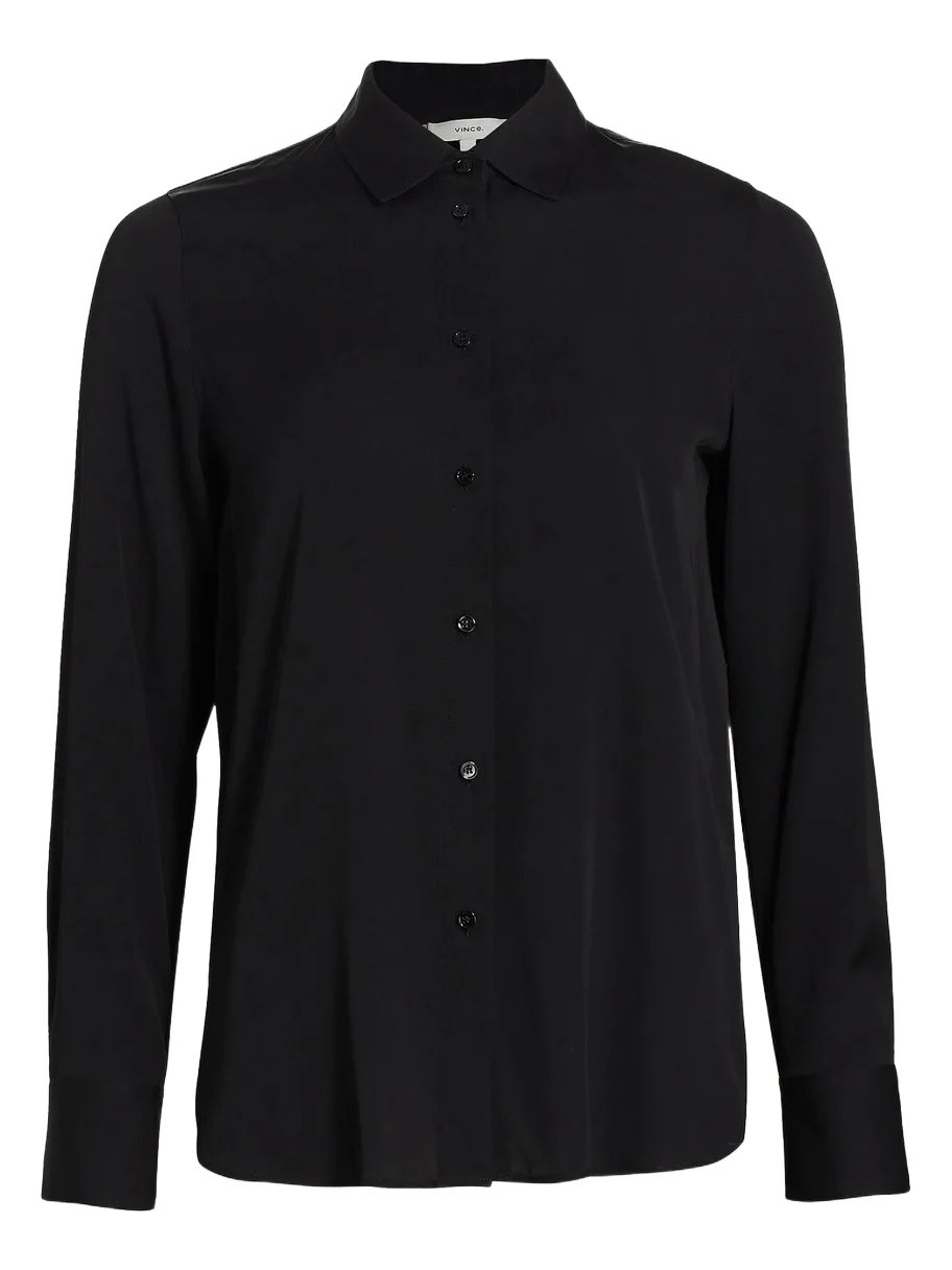 Women's Silk-Blend Slim-Fit Blouse Women's Silk-Blend Slim-Fit Blouse