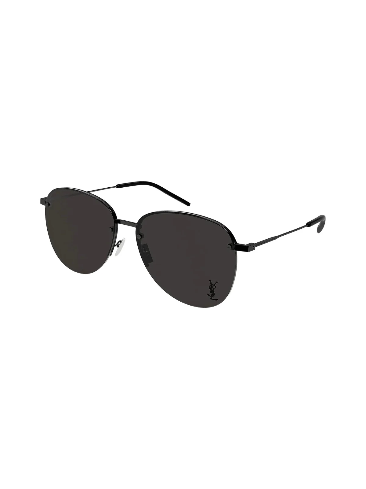Saint Laurent Men's Metal 61MM Navigator Sunglasses
