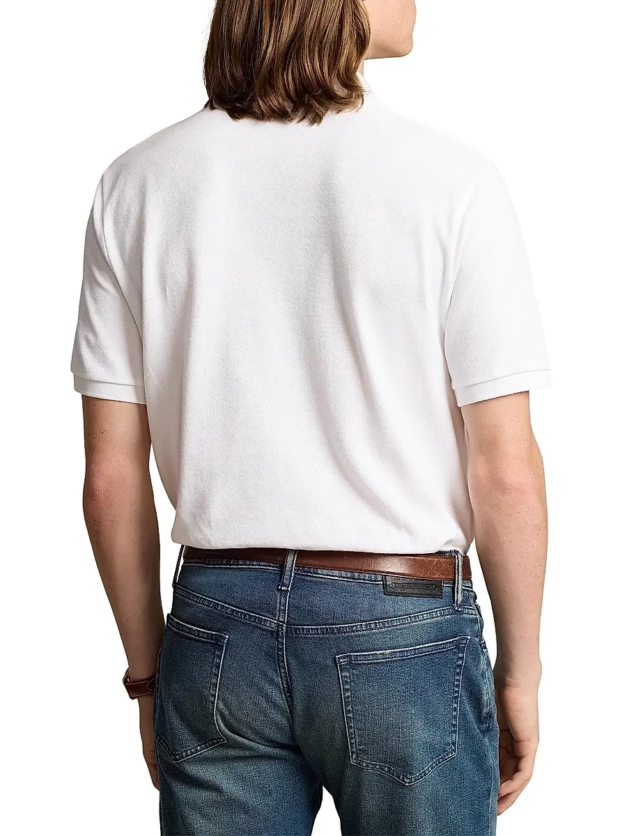 Polo Ralph Lauren Men's Cotton Classic-Fit Polo Shirt | Thumbnail 4 Polo Ralph Lauren Men's Cotton Classic-Fit Polo Shirt | Thumbnail 4