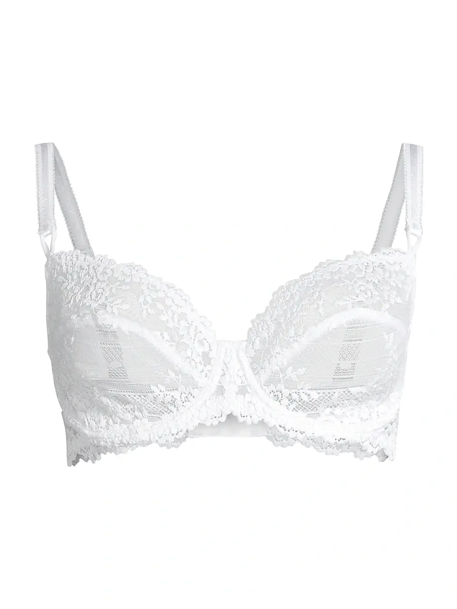 Wacoal Women's Embrace Lace Underwire Bra - White | Image 1 Wacoal Women's Embrace Lace Underwire Bra - White | Image 1