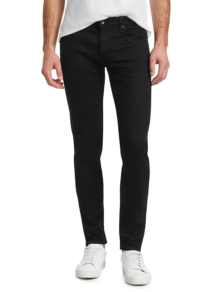 rag & bone Men's Fit 1 Rinse Wash Stretch Extra-Slim Jeans | Thumbnail 2 rag & bone Men's Fit 1 Rinse Wash Stretch Extra-Slim Jeans | Thumbnail 2