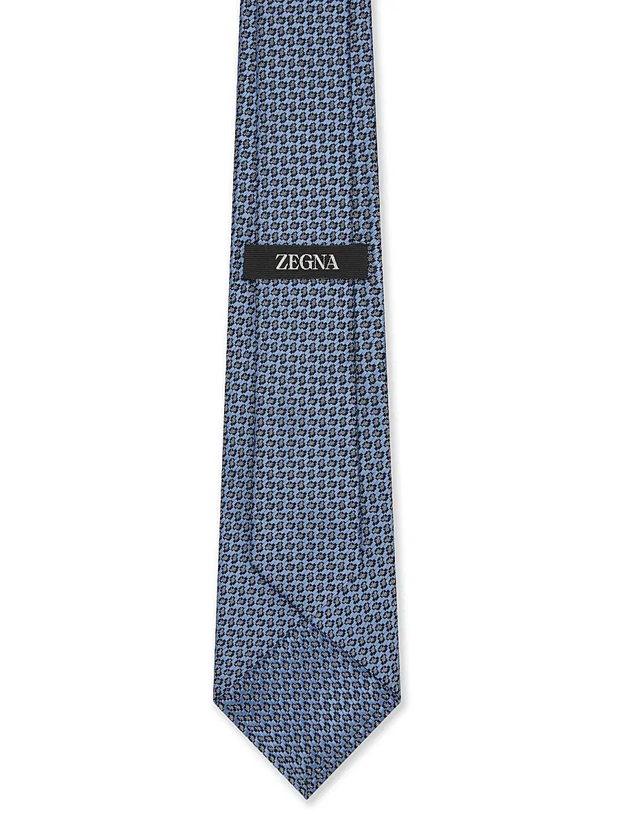 Zegna Men's Silk Tie | Thumbnail 2 Zegna Men's Silk Tie | Thumbnail 2