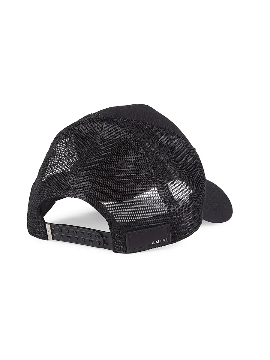 AMIRI Men's Star Leather Trucker Hat | Thumbnail 2 AMIRI Men's Star Leather Trucker Hat | Thumbnail 2