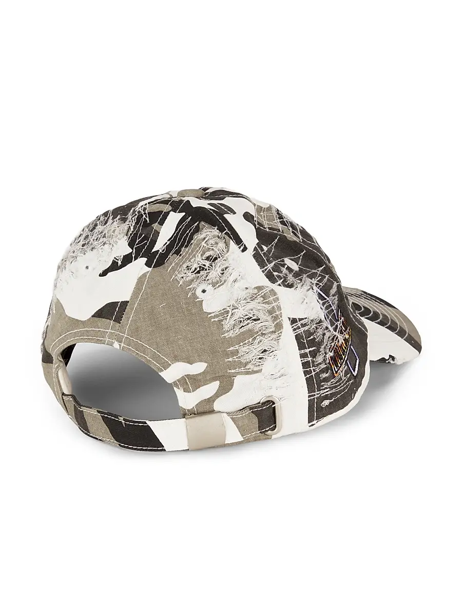 Who Decides War Men's Dale Camo Cotton Baseball Cap | Thumbnail 2