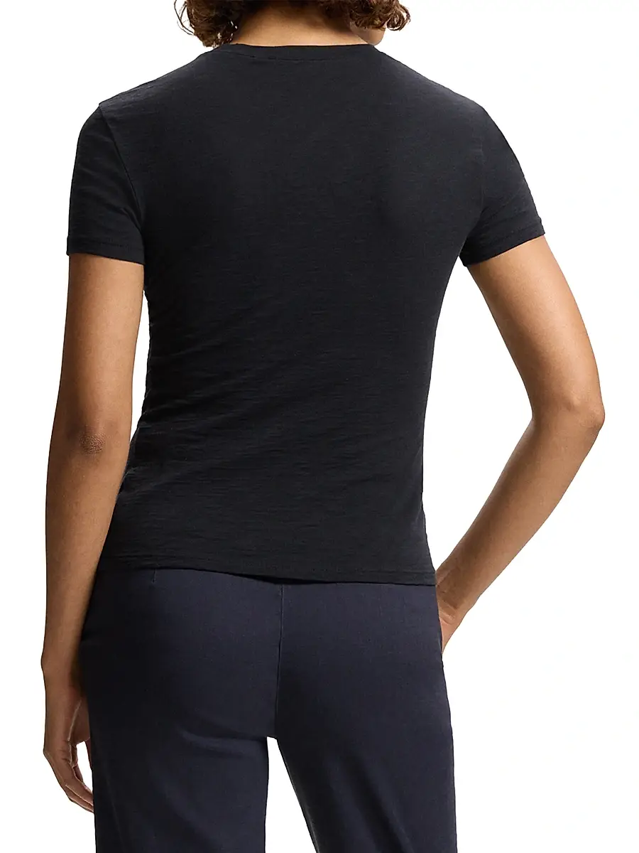 Theory Women's Tiny Tee Fitted Cotton T-Shirt | Thumbnail 5