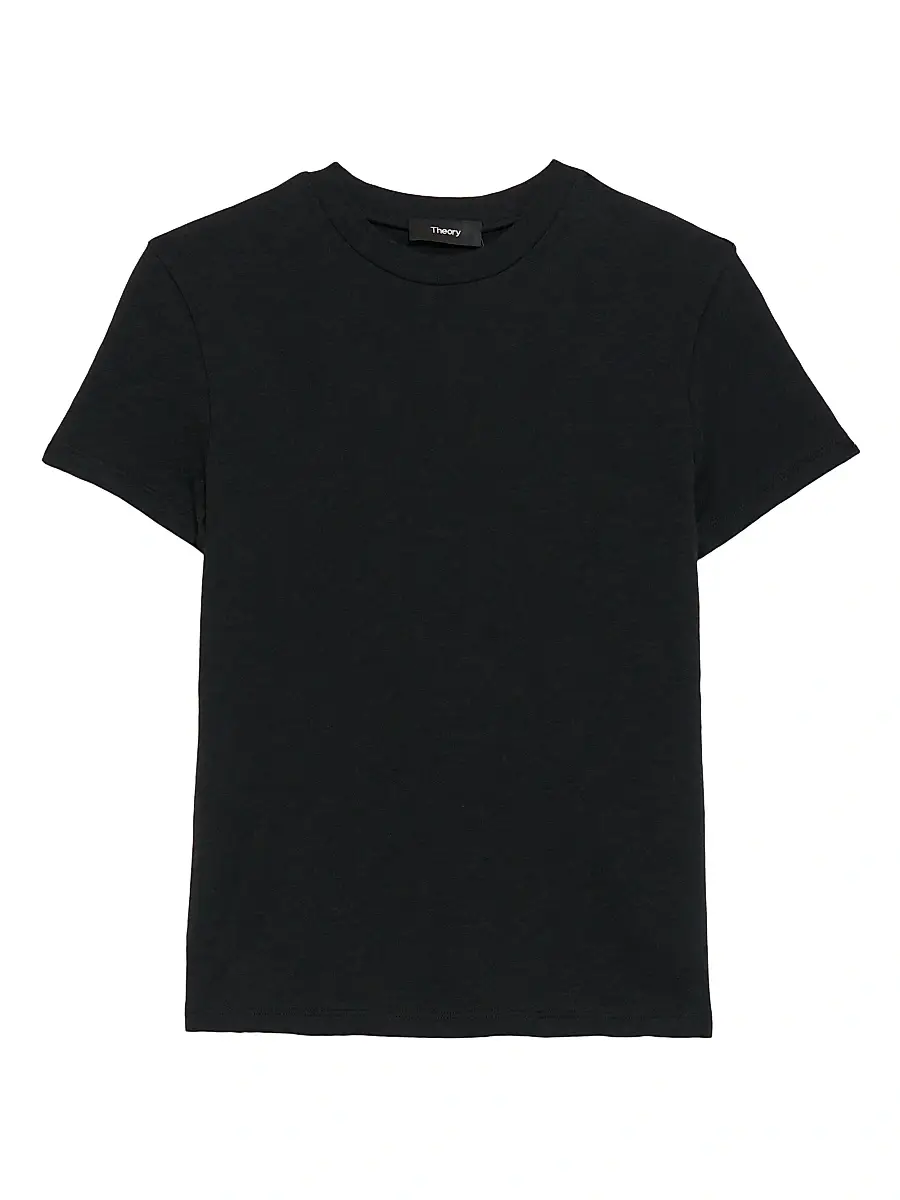 Theory Women's Tiny Tee Fitted Cotton T-Shirt