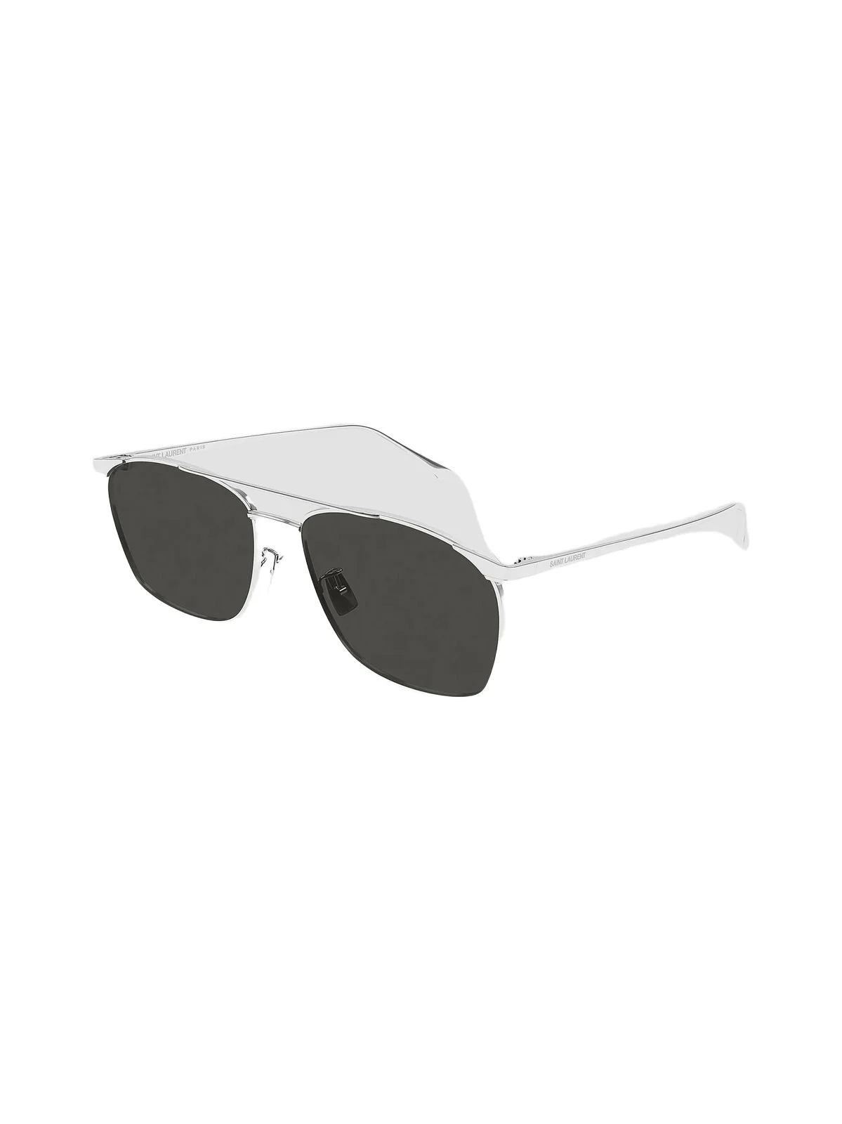 Saint Laurent Men's Fashion Metal 57MM Pilot Sunglasses