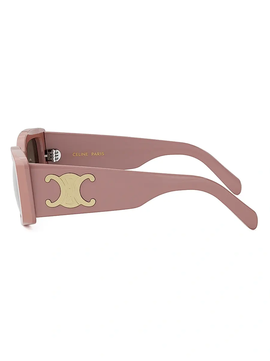 Celine Women's Triomphe 53MM Rectangular Sunglasses | Thumbnail 3 Celine Women's Triomphe 53MM Rectangular Sunglasses | Thumbnail 3