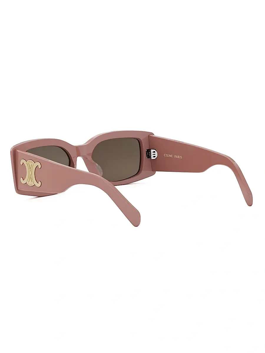 Celine Women's Triomphe 53MM Rectangular Sunglasses | Thumbnail 4 Celine Women's Triomphe 53MM Rectangular Sunglasses | Thumbnail 4