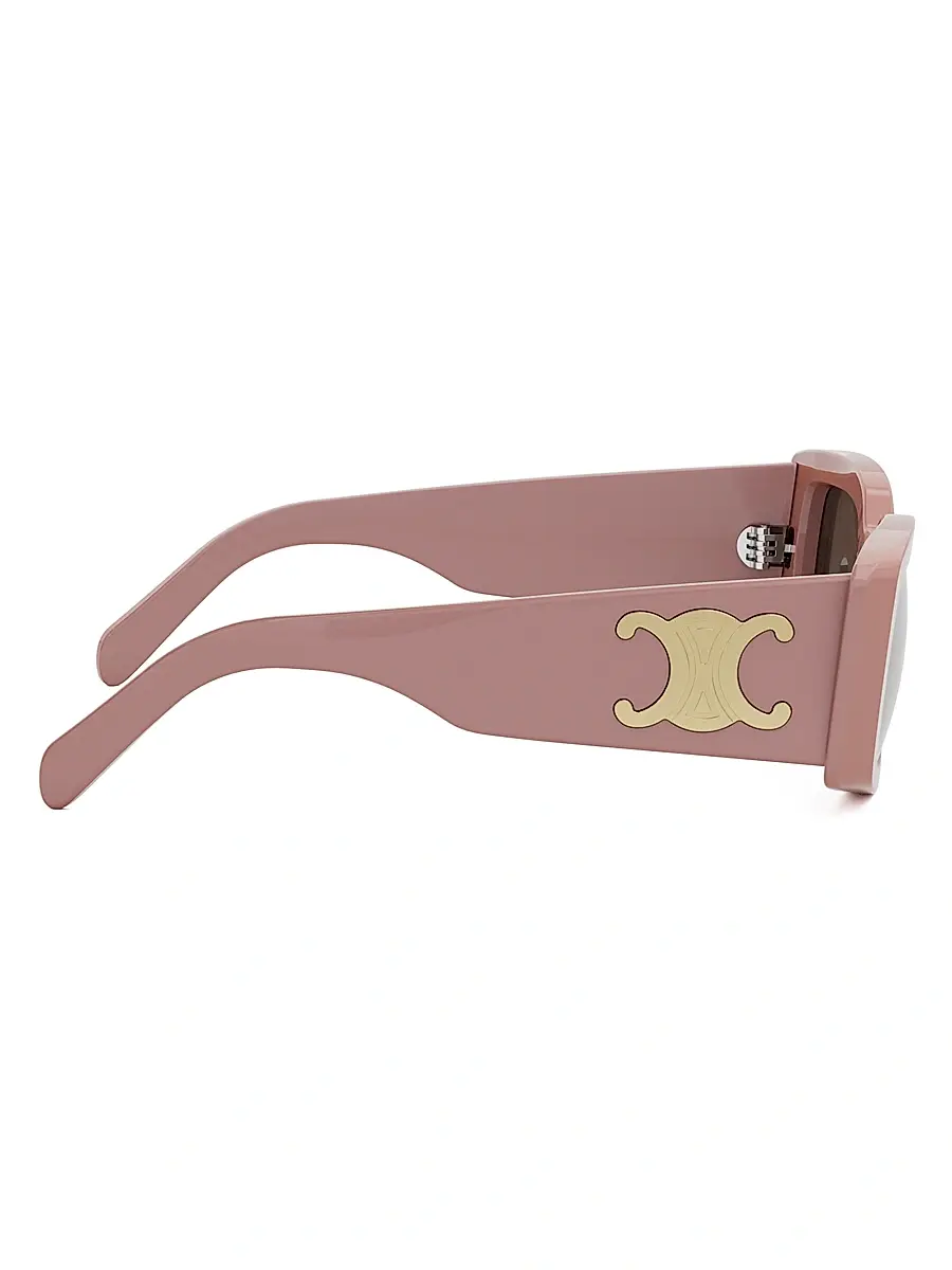 Celine Women's Triomphe 53MM Rectangular Sunglasses | Thumbnail 7 Celine Women's Triomphe 53MM Rectangular Sunglasses | Thumbnail 7