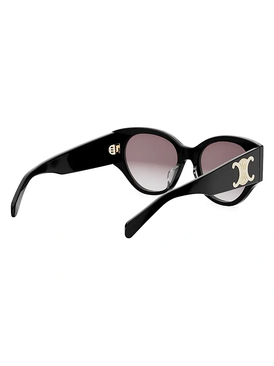 Celine Women's Maxi Triomphe 55MM Butterfly Sunglasses | Thumbnail 6 Celine Women's Maxi Triomphe 55MM Butterfly Sunglasses | Thumbnail 6