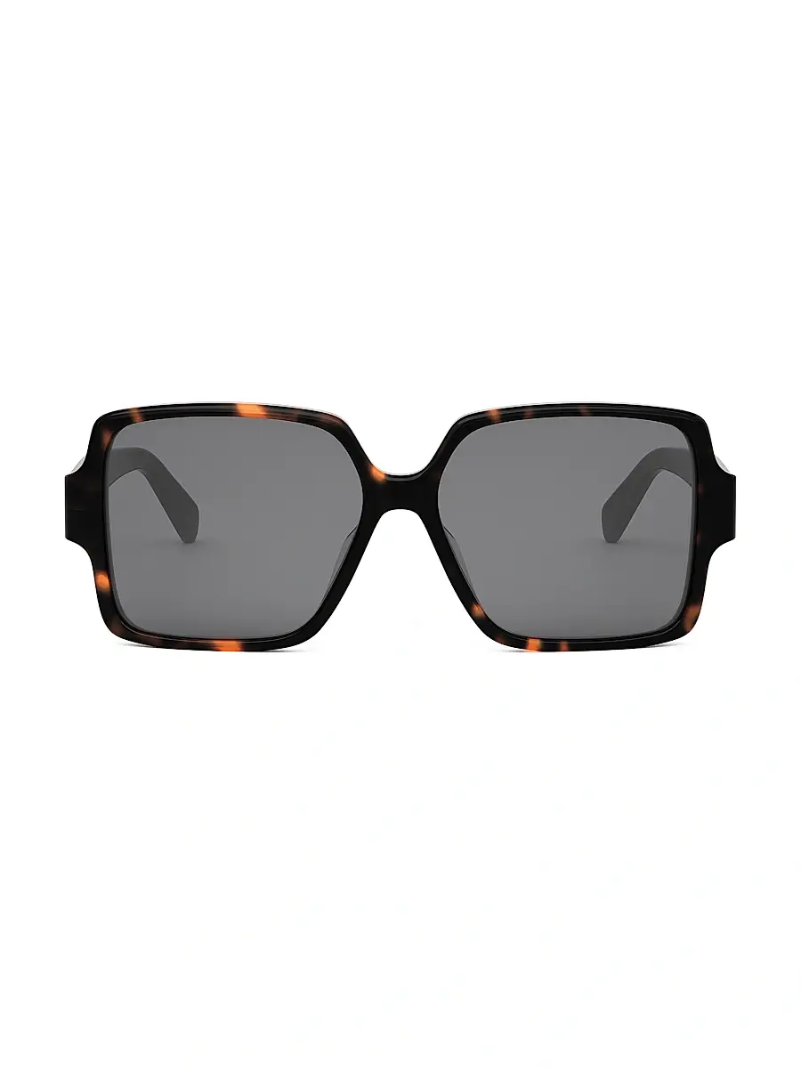 Celine Women's Triomphe 60MM Square Sunglasses | Thumbnail 2