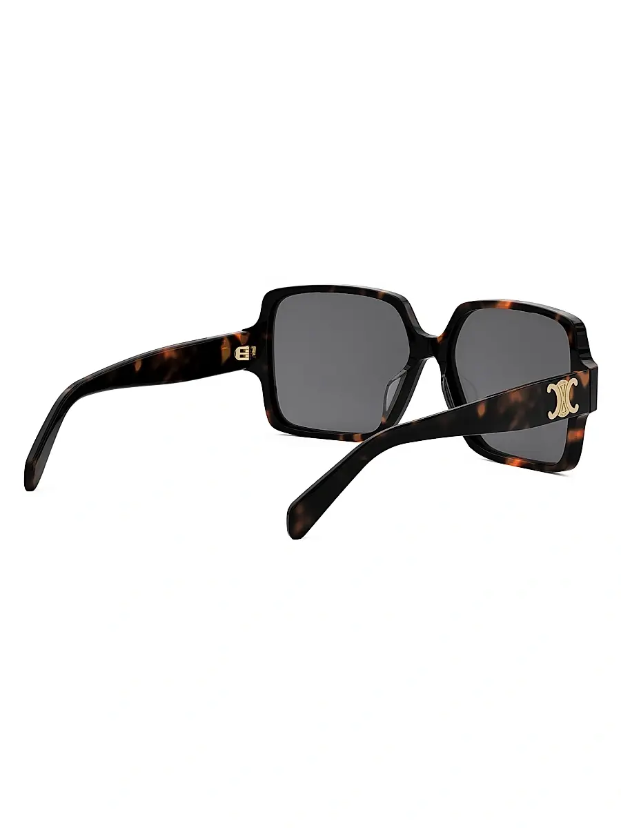 Celine Women's Triomphe 60MM Square Sunglasses | Thumbnail 6