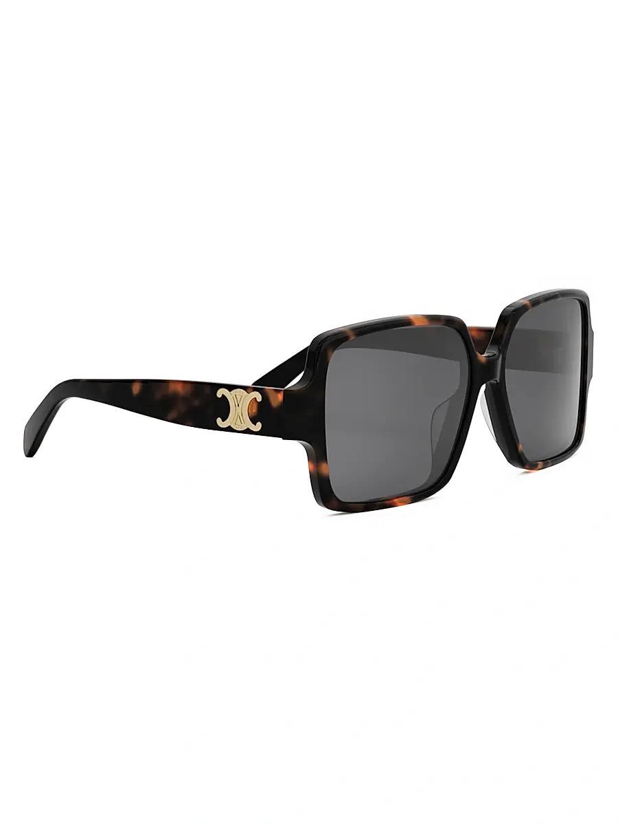 Celine Women's Triomphe 60MM Square Sunglasses | Thumbnail 8