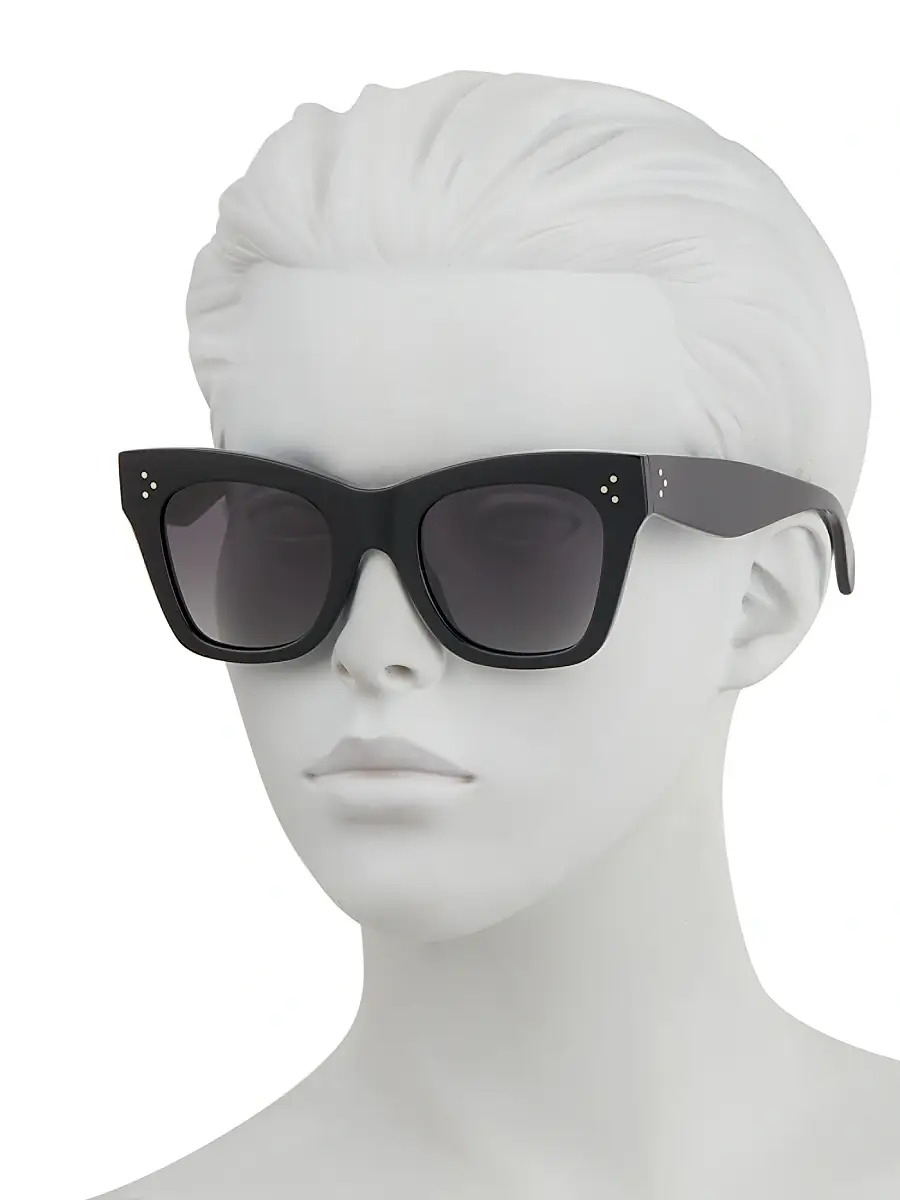 Celine Women's 50MM Square Cat-Eye Sunglasses | Thumbnail 4 Celine Women's 50MM Square Cat-Eye Sunglasses | Thumbnail 4