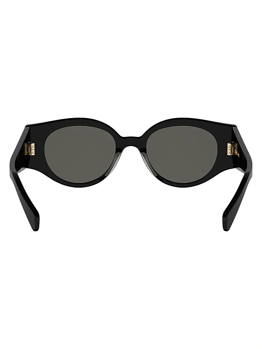 Celine Women's Triomphe Stamp 50MM Round Sunglasses | Thumbnail 5 Celine Women's Triomphe Stamp 50MM Round Sunglasses | Thumbnail 5