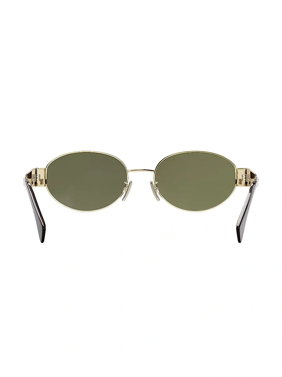 Celine Women's Triomphe 54MM Oval Sunglasses | Thumbnail 7 Celine Women's Triomphe 54MM Oval Sunglasses | Thumbnail 7