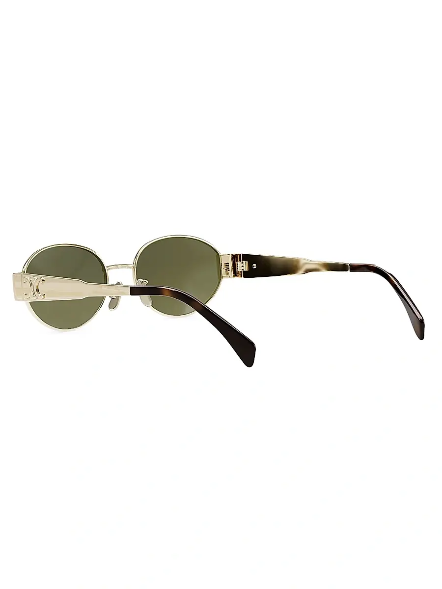 Celine Women's Triomphe 54MM Oval Sunglasses | Thumbnail 8 Celine Women's Triomphe 54MM Oval Sunglasses | Thumbnail 8