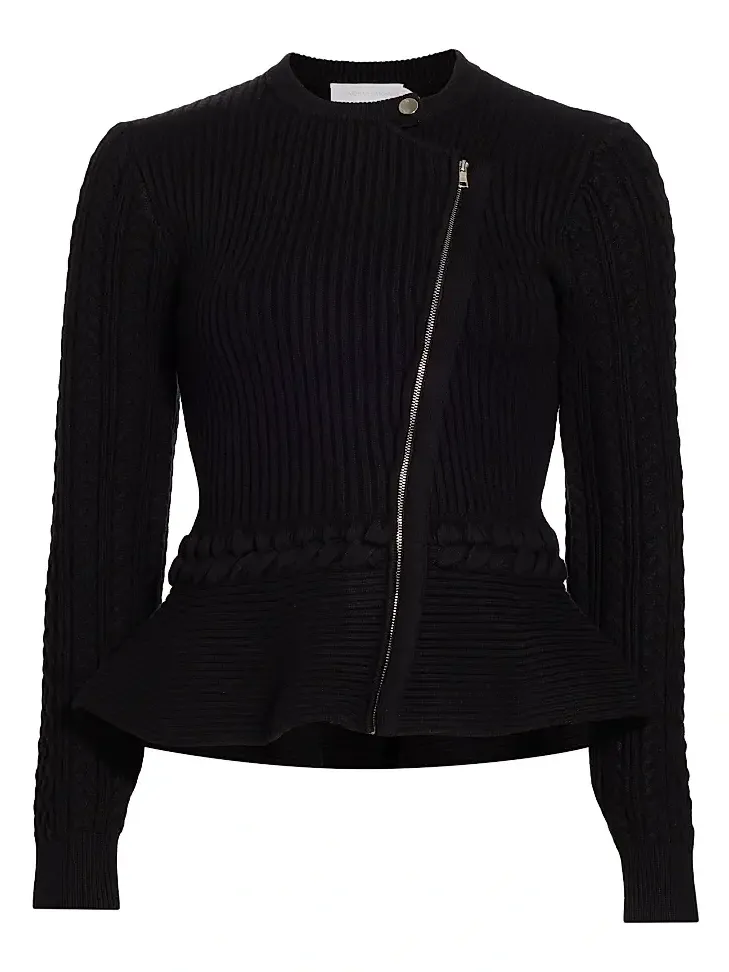 Women's Andi Knit Peplum Jacket Women's Andi Knit Peplum Jacket
