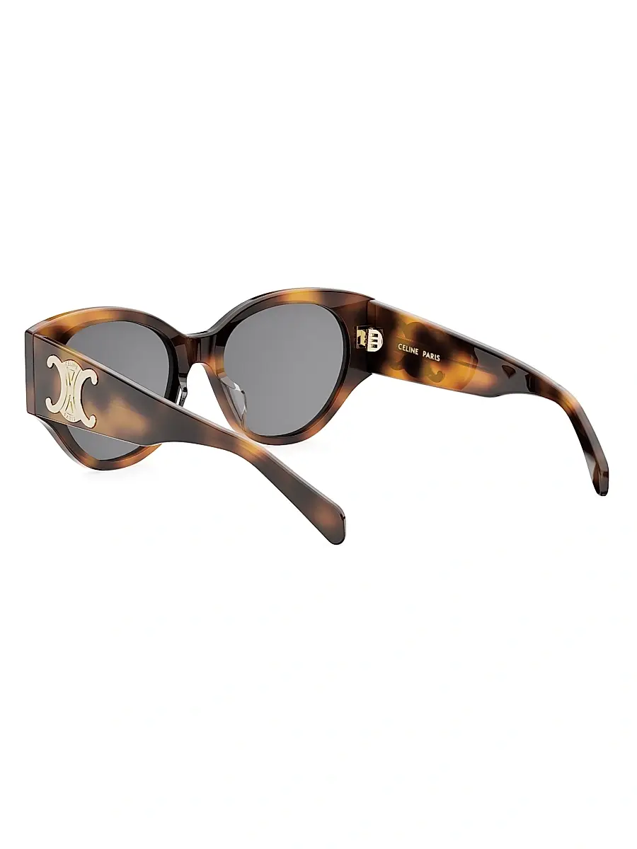 Celine Women's Maxi Triomphe 55MM Butterfly Sunglasses | Thumbnail 4 Celine Women's Maxi Triomphe 55MM Butterfly Sunglasses | Thumbnail 4