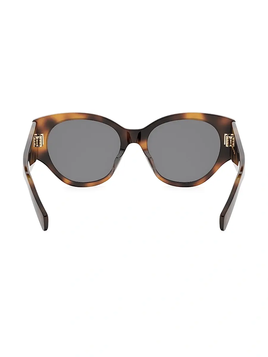 Celine Women's Maxi Triomphe 55MM Butterfly Sunglasses | Thumbnail 5 Celine Women's Maxi Triomphe 55MM Butterfly Sunglasses | Thumbnail 5