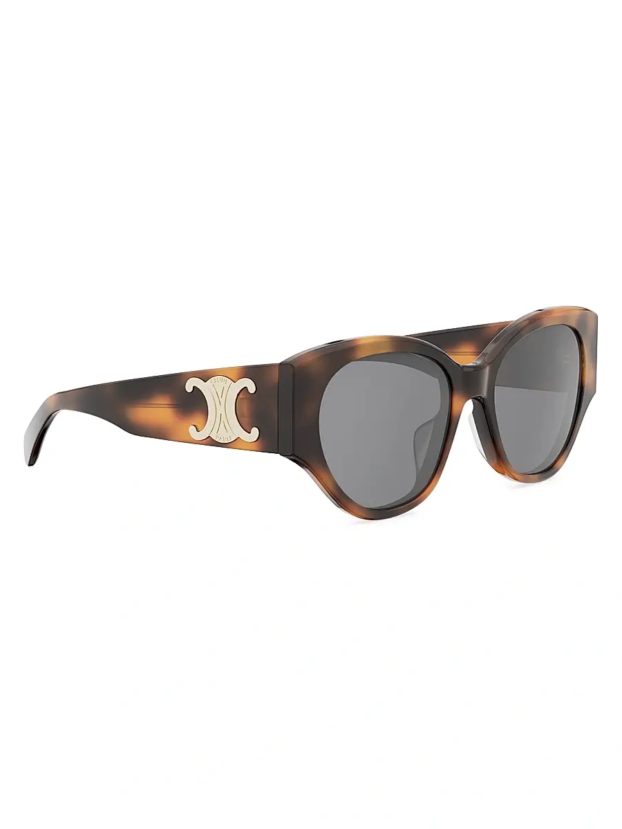 Celine Women's Maxi Triomphe 55MM Butterfly Sunglasses | Thumbnail 8 Celine Women's Maxi Triomphe 55MM Butterfly Sunglasses | Thumbnail 8
