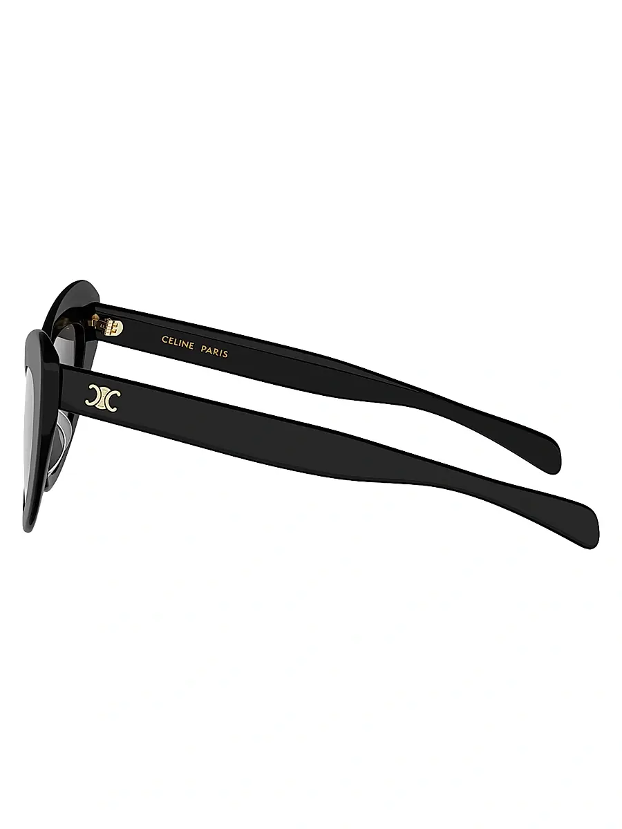 Celine Women's Triomphe Mini HD 52MM Cat-Eye Sunglasses | Thumbnail 3 Celine Women's Triomphe Mini HD 52MM Cat-Eye Sunglasses | Thumbnail 3
