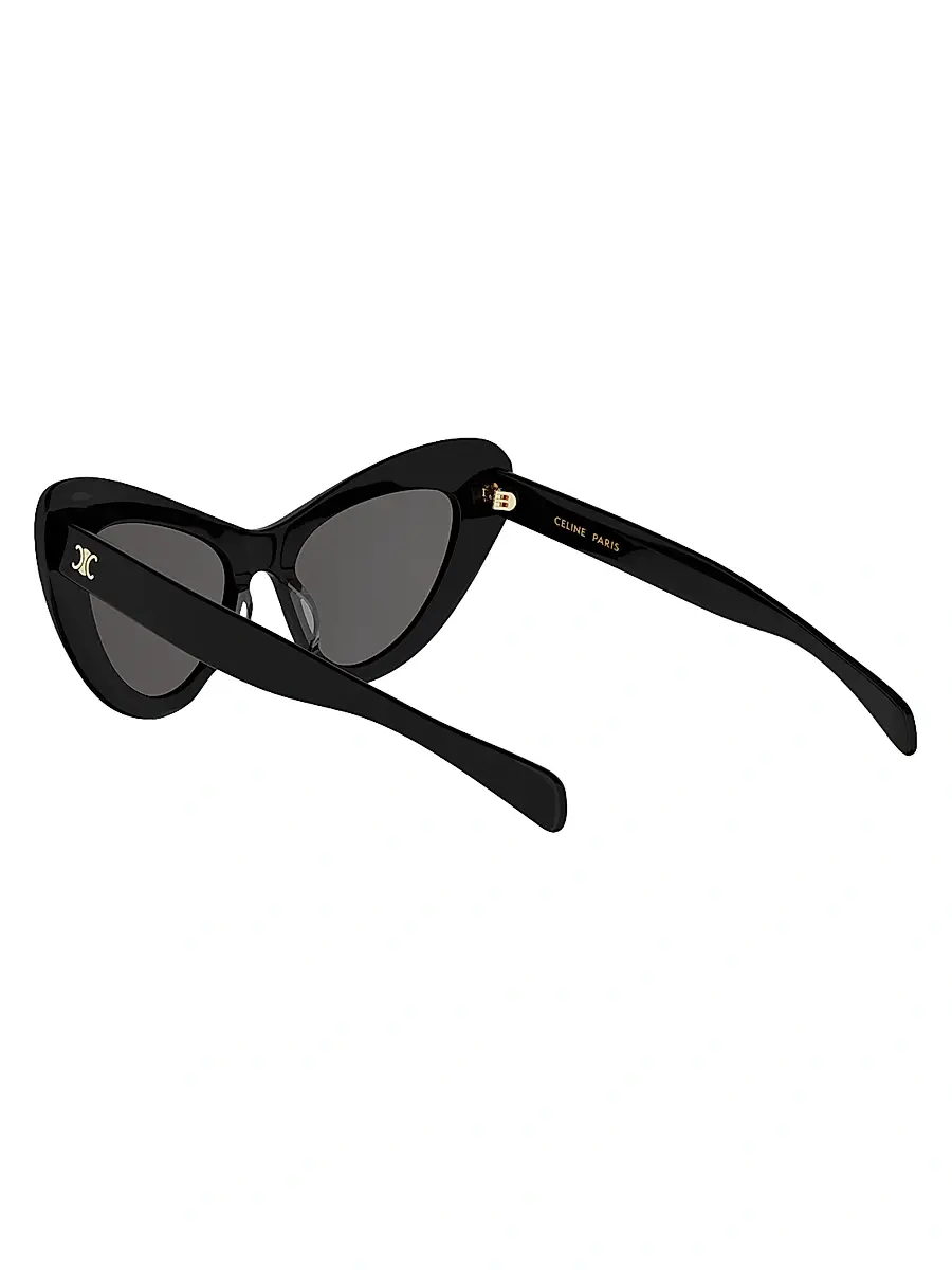 Celine Women's Triomphe Mini HD 52MM Cat-Eye Sunglasses | Thumbnail 4 Celine Women's Triomphe Mini HD 52MM Cat-Eye Sunglasses | Thumbnail 4