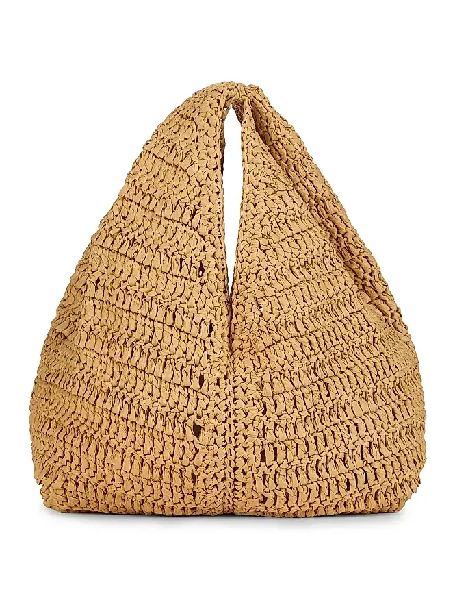 A. L.C. Women's Simone Woven Top Handle Bag