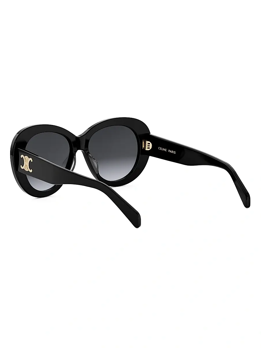 Celine Women's Triomphe 55MM Butterfly Sunglasses | Thumbnail 4 Celine Women's Triomphe 55MM Butterfly Sunglasses | Thumbnail 4