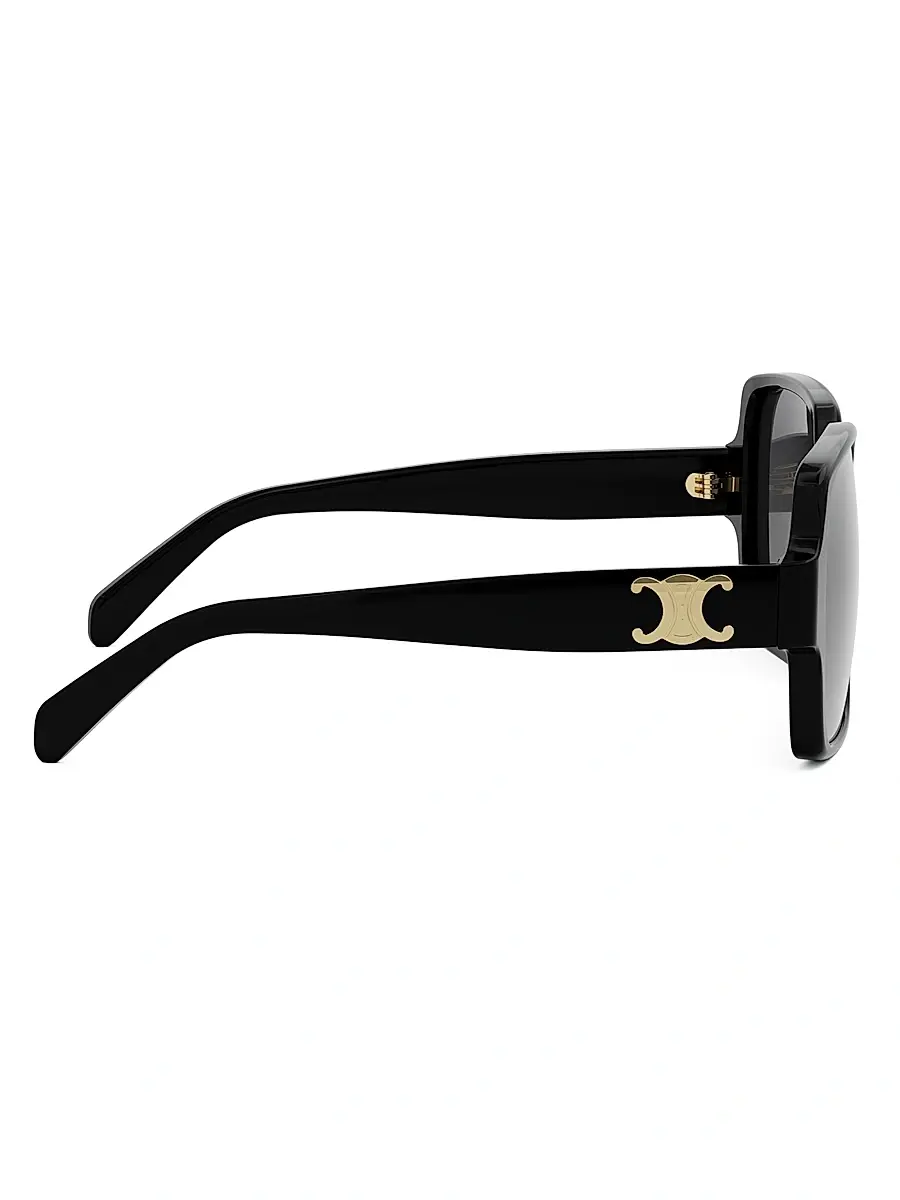 Celine Women's Triomphe 60MM Square Sunglasses | Thumbnail 7 Celine Women's Triomphe 60MM Square Sunglasses | Thumbnail 7