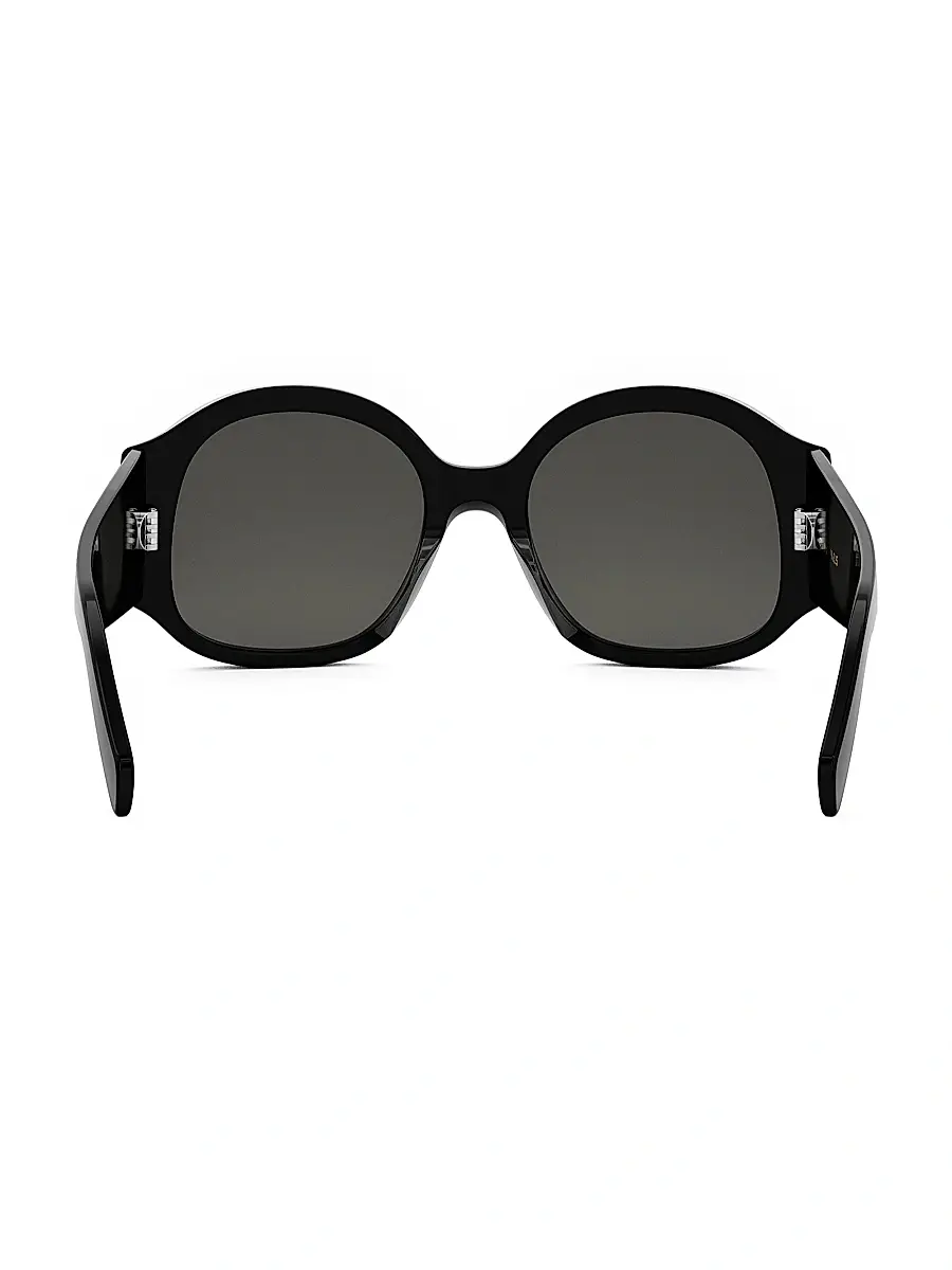 Celine Women's Maxi Triomphe 54MM Round Sunglasses | Thumbnail 5