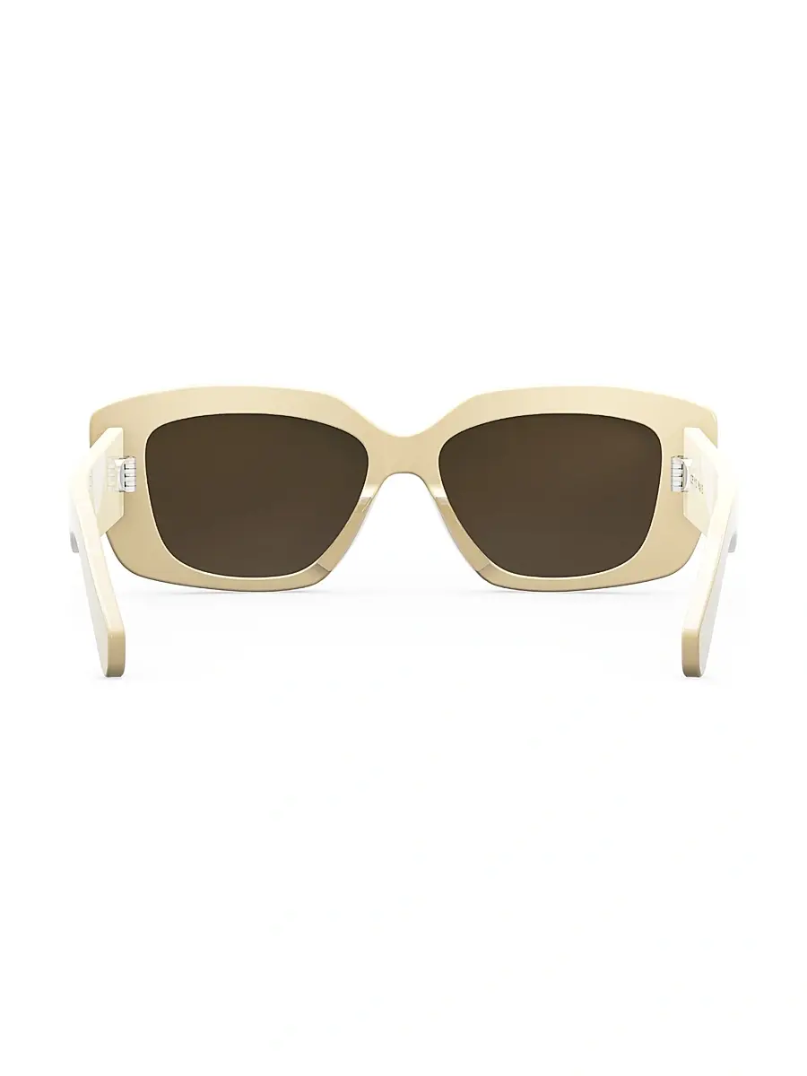 Celine Women's Triomphe 55MM Rectangular Sunglasses | Thumbnail 5 Celine Women's Triomphe 55MM Rectangular Sunglasses | Thumbnail 5