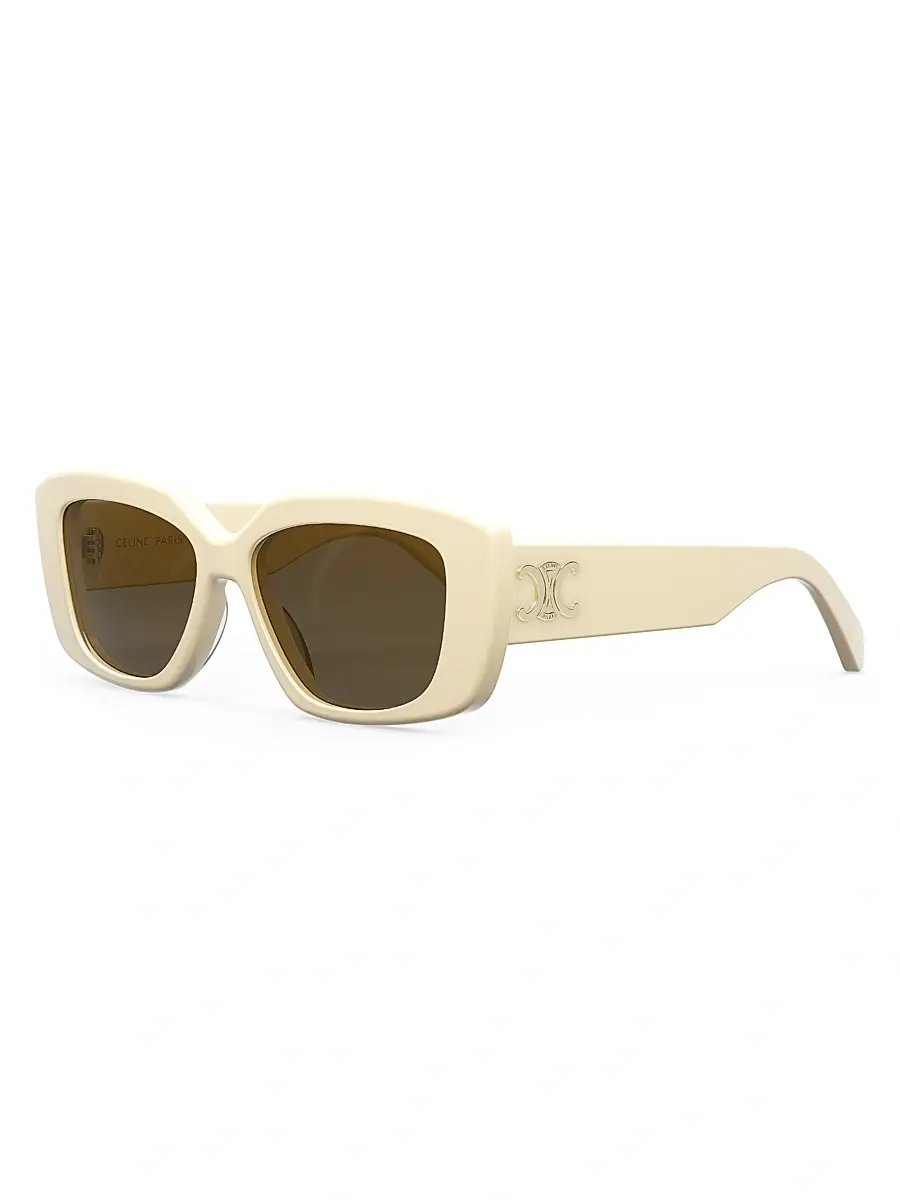 Celine Women's Triomphe 55MM Rectangular Sunglasses