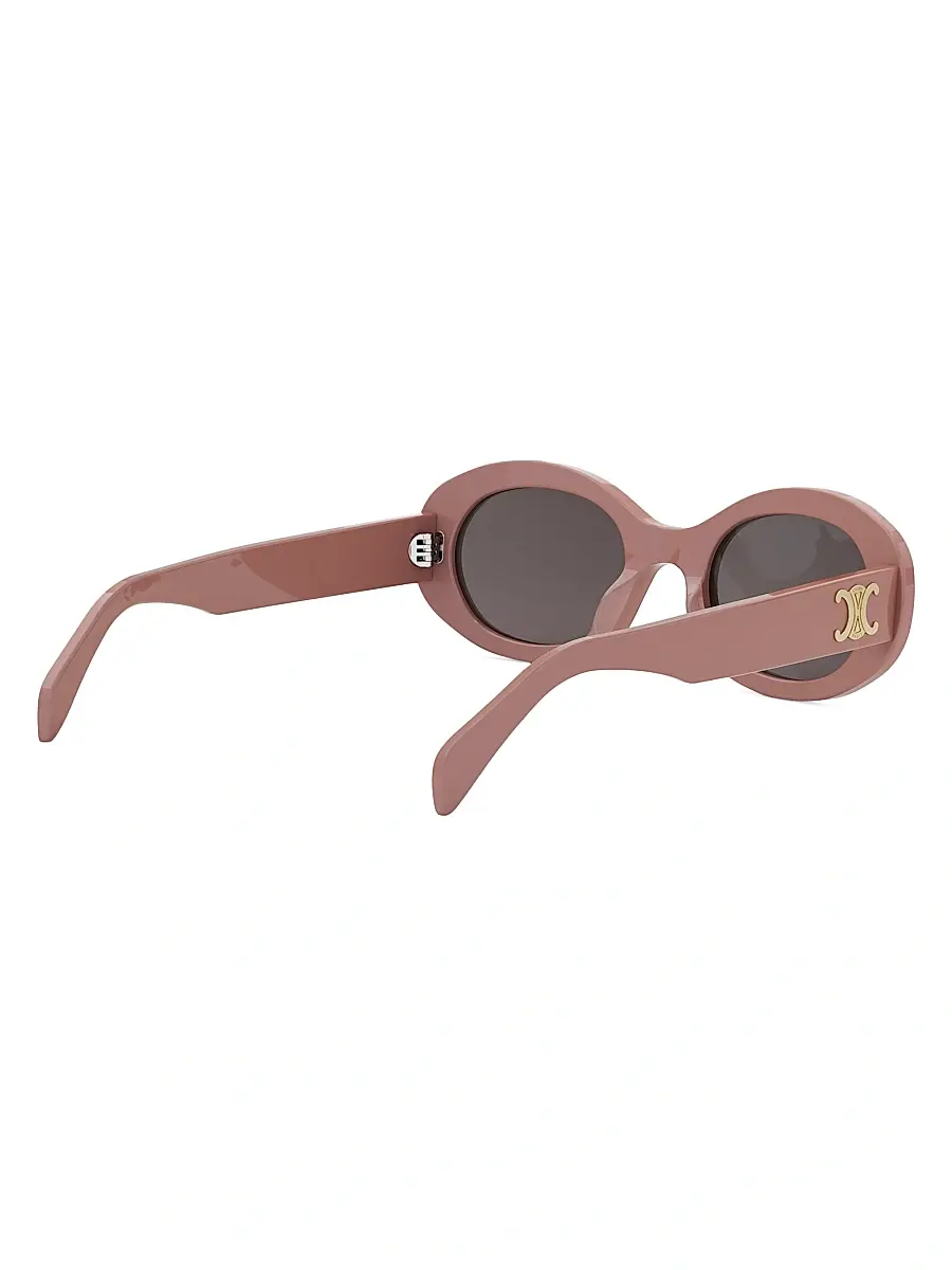 Celine Women's Triomphe 52MM Oval Sunglasses | Thumbnail 7