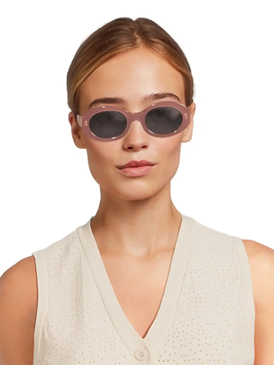 Celine Women's Triomphe 52MM Oval Sunglasses