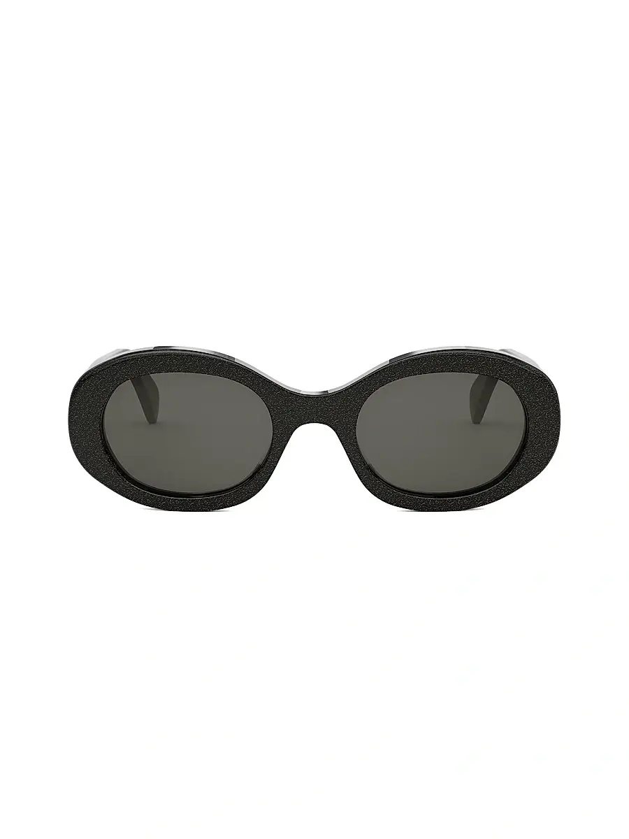 Celine Women's Triomphe 52MM Oval Sunglasses | Thumbnail 2 Celine Women's Triomphe 52MM Oval Sunglasses | Thumbnail 2