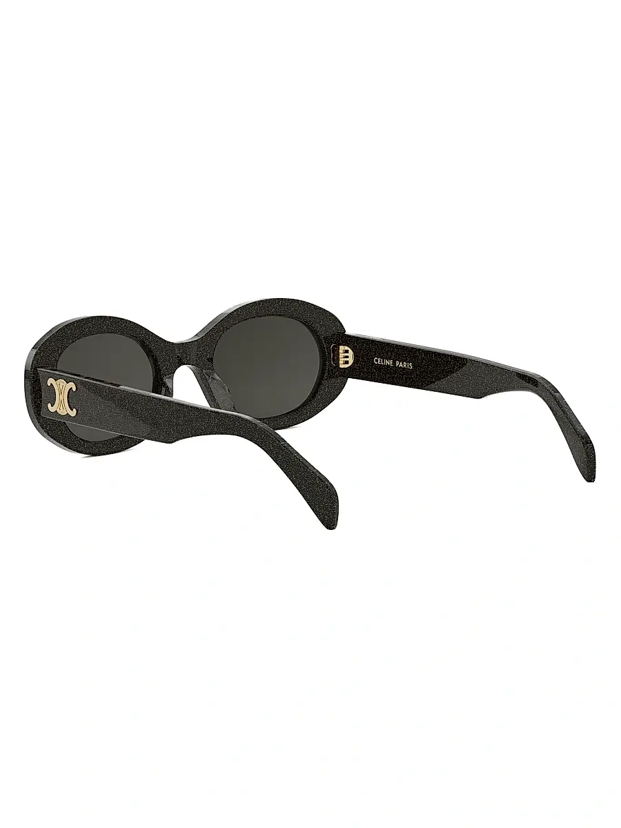 Celine Women's Triomphe 52MM Oval Sunglasses | Thumbnail 4 Celine Women's Triomphe 52MM Oval Sunglasses | Thumbnail 4