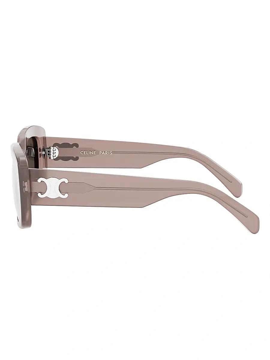 Celine Women's Triomphe 55MM Rectangular Sunglasses | Thumbnail 3 Celine Women's Triomphe 55MM Rectangular Sunglasses | Thumbnail 3