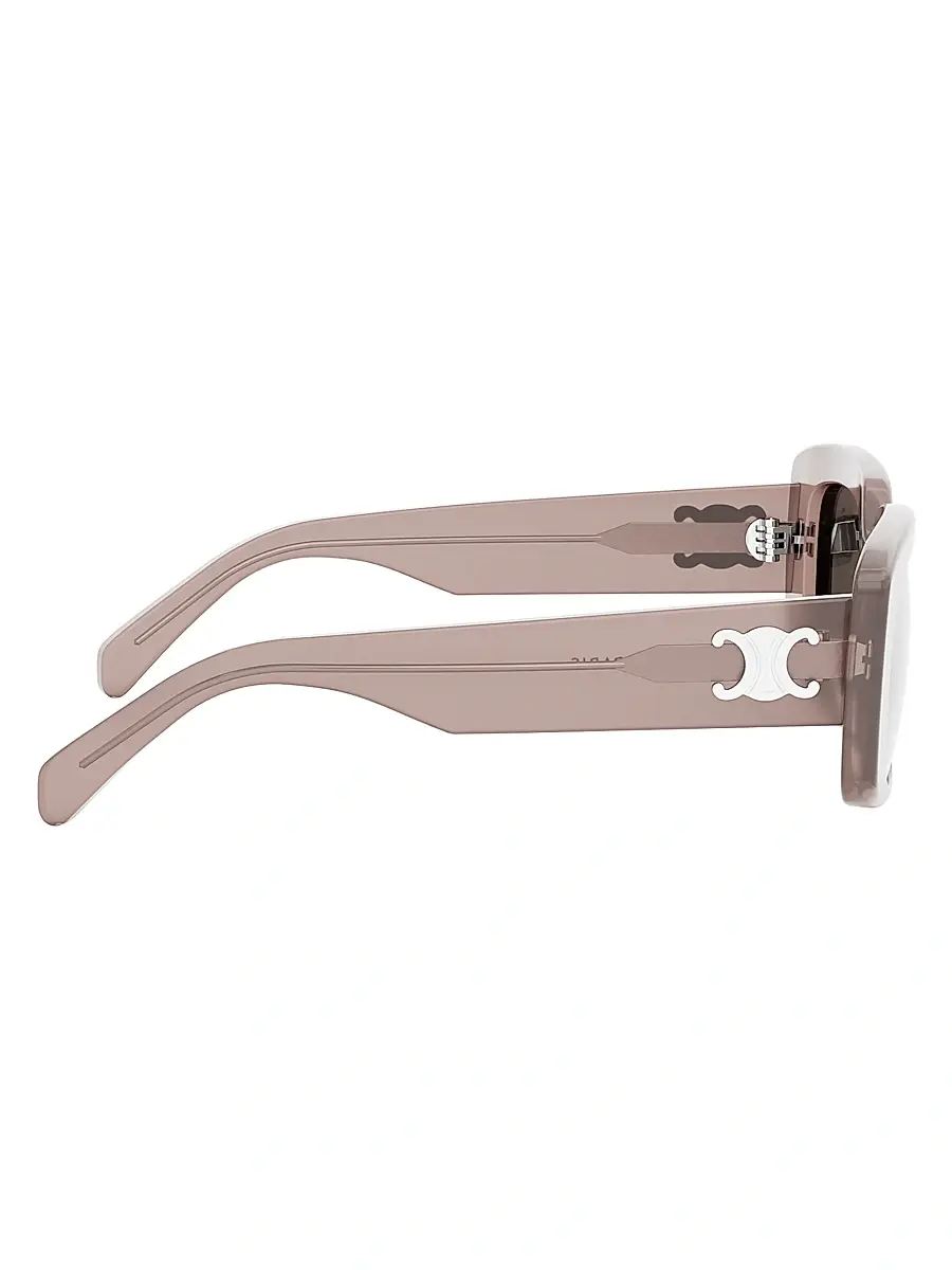 Celine Women's Triomphe 55MM Rectangular Sunglasses | Thumbnail 7 Celine Women's Triomphe 55MM Rectangular Sunglasses | Thumbnail 7