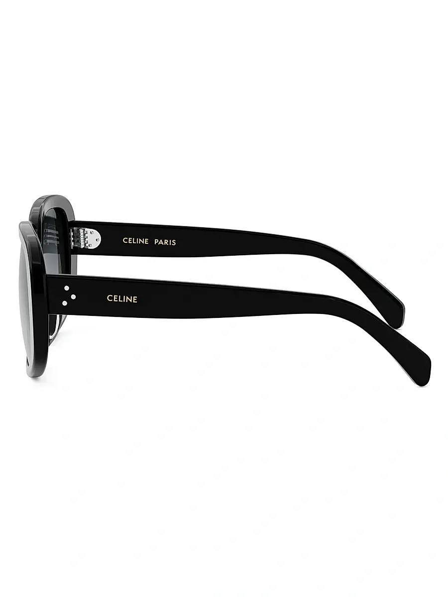 Celine Women's Three Dots 55MM Geometric Sunglasses | Thumbnail 3 Celine Women's Three Dots 55MM Geometric Sunglasses | Thumbnail 3