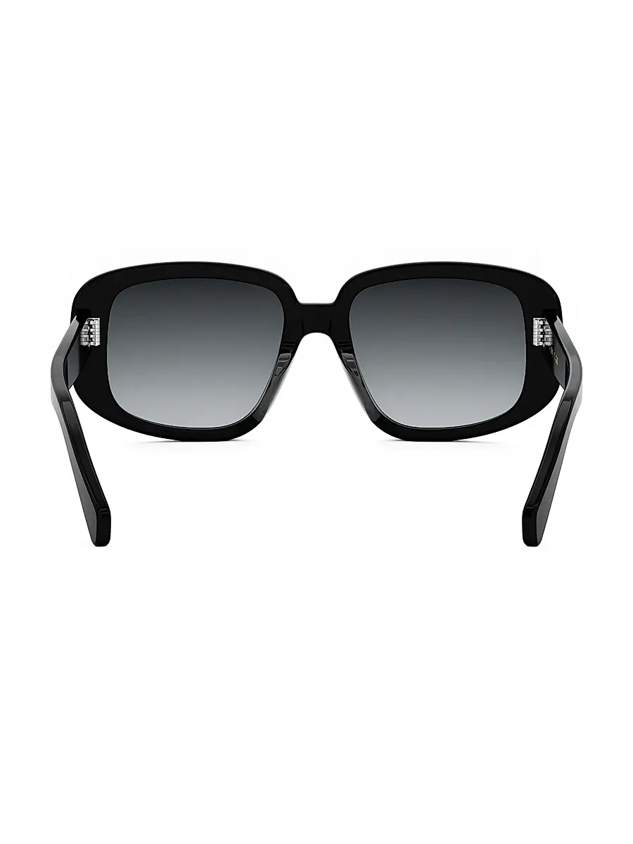 Celine Women's Three Dots 55MM Geometric Sunglasses | Thumbnail 5 Celine Women's Three Dots 55MM Geometric Sunglasses | Thumbnail 5