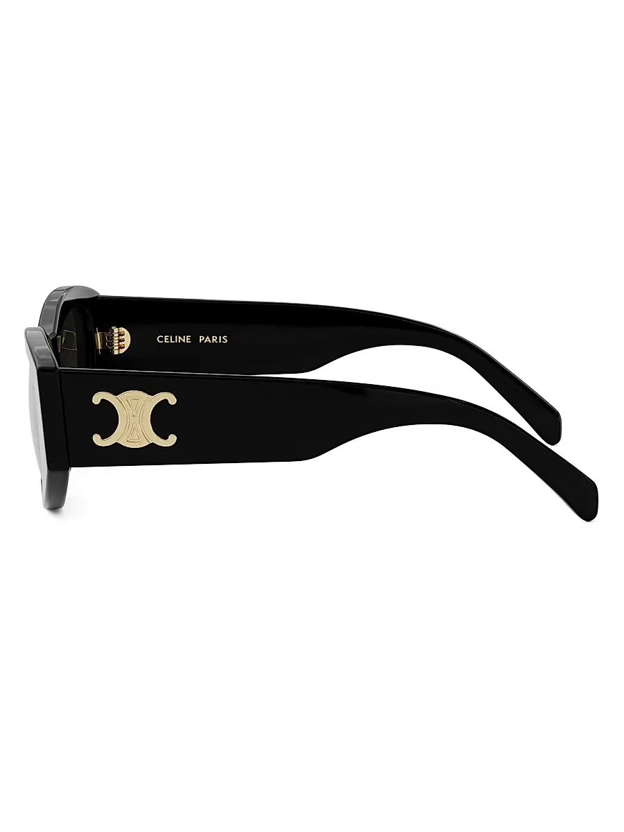 Celine Women's Triomphe 55MM Geometric Sunglasses | Thumbnail 3 Celine Women's Triomphe 55MM Geometric Sunglasses | Thumbnail 3