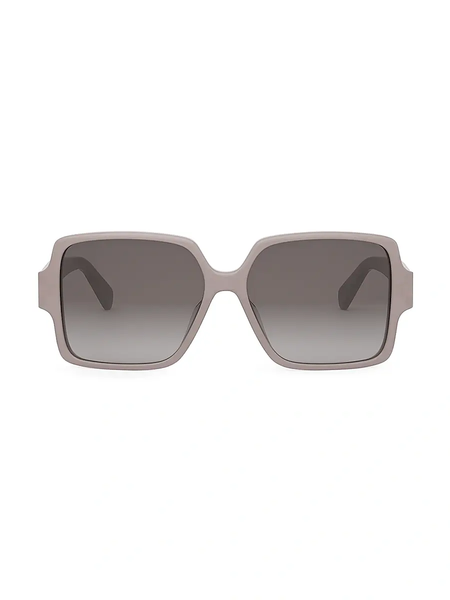 Celine Women's Triomphe 60MM Square Sunglasses | Thumbnail 2