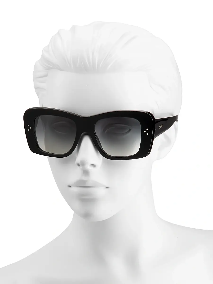 Celine Women's 3 Dots 54MM Geometric Sunglasses | Thumbnail 3 Celine Women's 3 Dots 54MM Geometric Sunglasses | Thumbnail 3