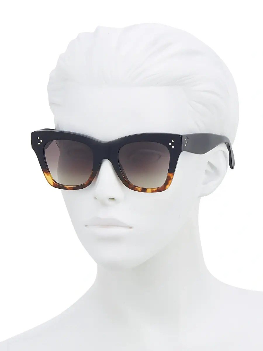 Celine Women's 50MM Square Cat-Eye Sunglasses | Thumbnail 4 Celine Women's 50MM Square Cat-Eye Sunglasses | Thumbnail 4