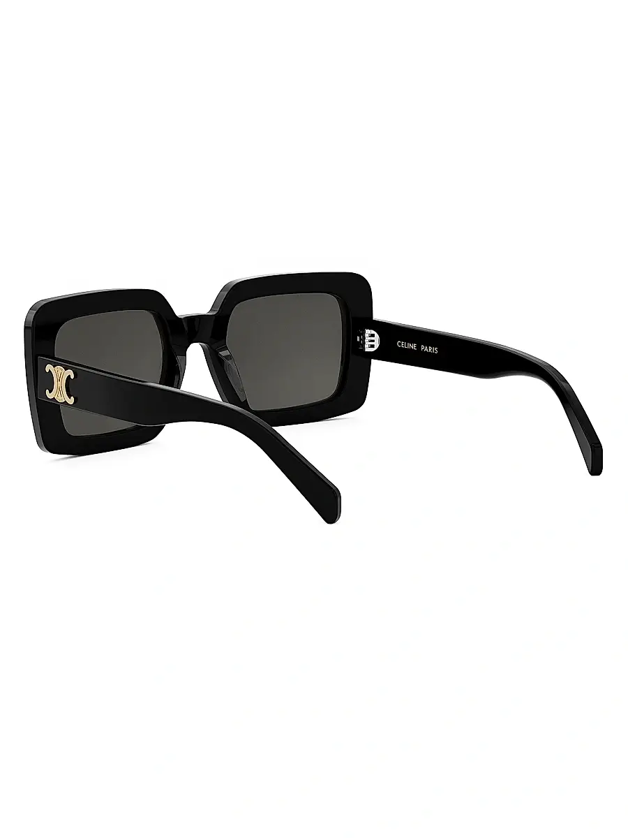 Celine Women's Triomphe 56MM Square Sunglasses | Thumbnail 4 Celine Women's Triomphe 56MM Square Sunglasses | Thumbnail 4