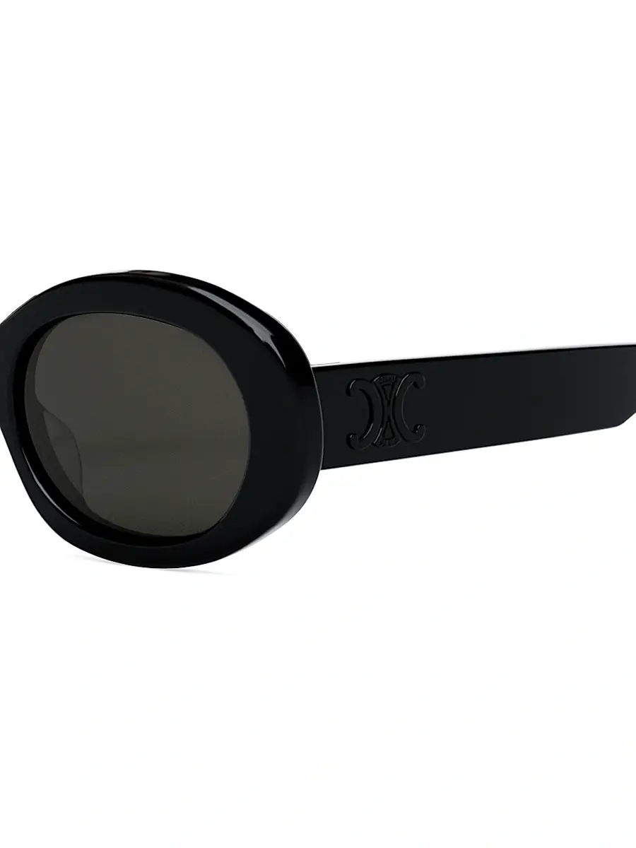 Celine Women's Triomphe 52MM Oval Sunglasses | Thumbnail 5 Celine Women's Triomphe 52MM Oval Sunglasses | Thumbnail 5